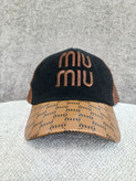 کلاه نقابدار،مخمل وگلدوزی طرح miu miu